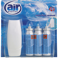 Air Menline Marine Wave osviežovač vzduchu strojek a náplň 3× 15 ml