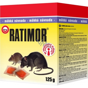 Ratimor mäkká návnada na hubenie hlodavcov 125 g