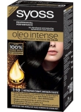 Syoss Oleo Intense Color farba na vlasy bez amoniaku 1-10 Intenzívne čierny