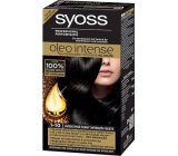 Syoss Oleo Intense Color farba na vlasy bez amoniaku 1-10 Intenzívne čierny