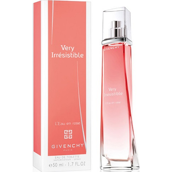 Givenchy Very Irrésistible L Eau en Rose toaletná voda pre ženy 50 ml