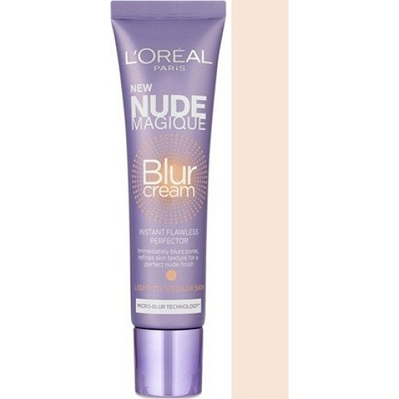 Loreal Paris Nude Magique Blur podkladový krém pod make-up 01 Light To Medium Skin 25 ml