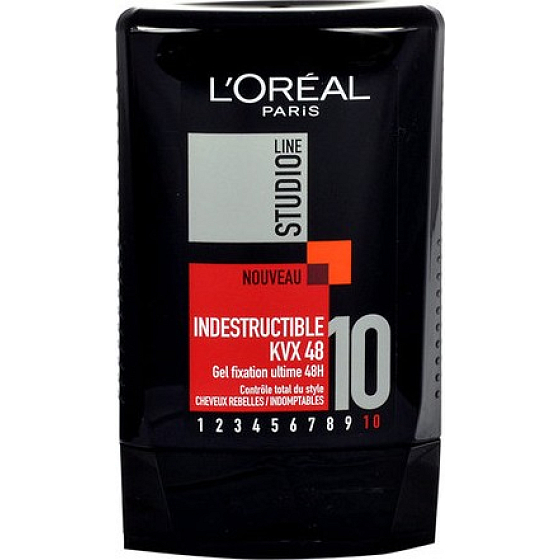 Studio Line Indestructible KVX 48 tvarujúci a fixačný gél na vlasy 300 ml