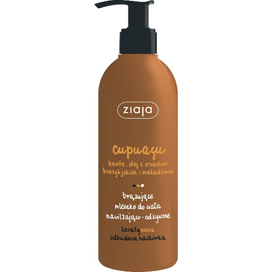 Ziaja Cupuacu bronzujúce telové mlieko 300 ml