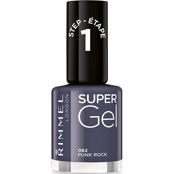 Rimmel London Super Gél lak na nechty 062 Punk Rock 12 ml