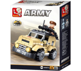 EP Line Sluban Army 9v1, vojenské hliadkovacie vozidlo, 102 dielikov, odporúčaný vek 6+