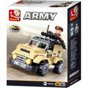 EP Line Sluban Army 9v1, vojenské hliadkovacie vozidlo, 102 dielikov, odporúčaný vek 6+
