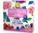 Agro Kristalon Rododendron vo vode rozpustné univerzálne hnojivo 0,5 kg pre 250 l zálievky