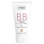 Ziaja BB SPF 15 krém normálna, suchá a citlivá pleť 03 Dark 50 ml