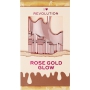 I Heart Revolution Rose zlaté Glow Mini Chocolate Palette paletka rozjasňovače 11,2 g