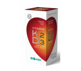 Biomin Vitamín K2 + Vitamín D3 výživový doplnok s obsahom vitamínov 60 kusov