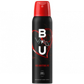 BU Heartbeat dezodorant sprej pre ženy 150 ml