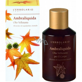 L'Erbolario Ambraliquida vyhladzujúci telový olej 125 ml