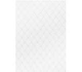 Ditipo Darčekový baliaci papier 70 x 100 cm Trendy Colours biely 2 listy