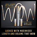 Max Factor Masterpiece 2v1 Lash Wow Predlžujúca a objemová maskara 001 Black 7 ml