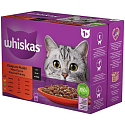 Whiskas Classic jedlá v šťave hovädzie, kuracie, jahňacie, hydinové vrecká 12 x 85 g
