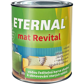 Eternal mat Revital farba k obnovovaniu starých náterov, 201 biela, 700 g