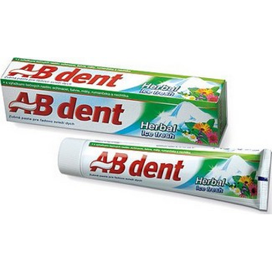 Ab Dent Herbal Ice Fresh zubná pasta pre ľadovo svieži dych 100 g