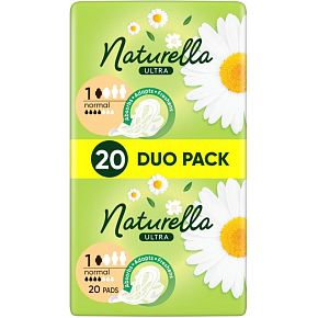 Naturella Ultra Normal Duo Pack hygienické vložky s krídelkami, 20 ks Naturella Ultra Normal Duo Pack hygienické vložky s krídelkami, 20 ks