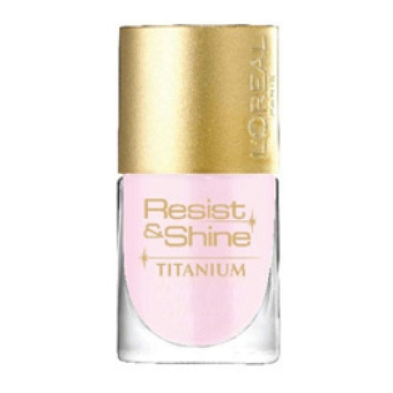 Loreal Paris Resist & Shine Titanium lak na nechty 104 Antique Rose 9 ml