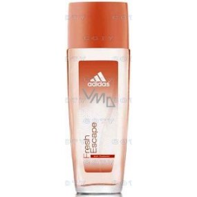Adidas Fresh Escape parfumovaný dezodorant sklo pre ženy 75 ml