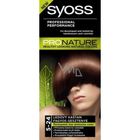 Syoss Pronature dlhotrvajúca farba na vlasy 5-24 ľadový gaštan