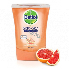 Dettol Grapefruit mydlo do bezdotykového dávkovača náhradná náplň 250 ml