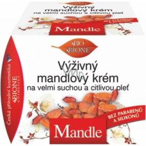 Bion Cosmetics Mandle výživný denný mandľový krém pre veľmi suchú a citlivú pleť 51 ml
