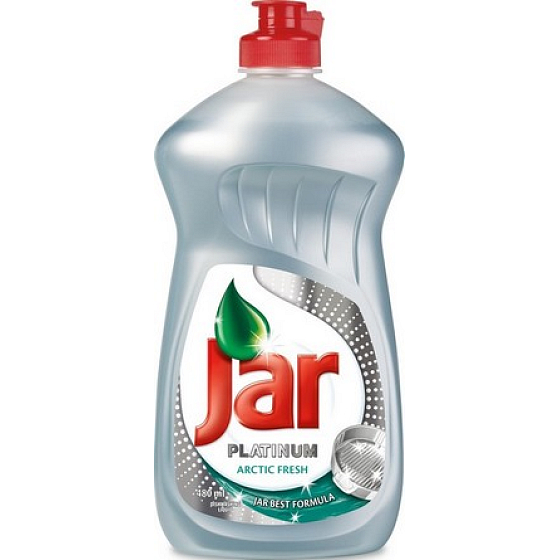 Jar Platinum Arctic Fresh Prostriedok na ručné umývanie riadu 480 ml