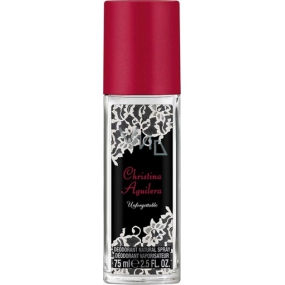 Christina Aguilera Unforgettable parfumovaný dezodorant sklo pre ženy 75 ml