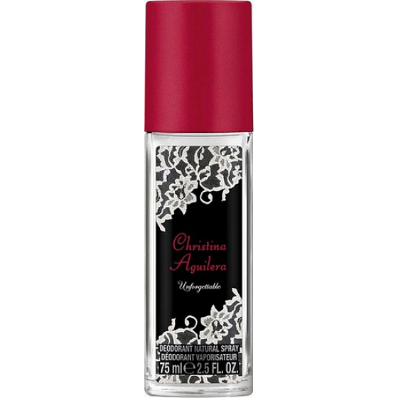 Christina Aguilera Unforgettable parfumovaný dezodorant sklo pre ženy 75 ml