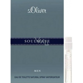 s.Oliver Soulmate Men toaletná voda s rozprašovačom 1 ml, vialka