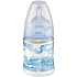 Nuk First Choice Baby Rose & Blue fľaša 0-6 mesiacov modrá rôzne vzory 150 ml