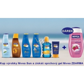 Nivea Power Fruit Refresh 250 ml krémový sprchový gel