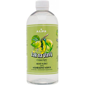 Alpa Lípa lak na vlasy náhradná náplň, 500 ml