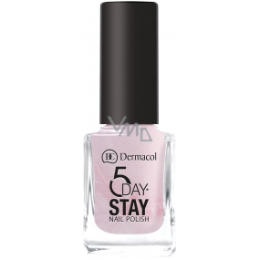 Dermacol 5 Day Stay Dlhotrvajúci lak na nechty 02 Sugar Sweet 11 ml