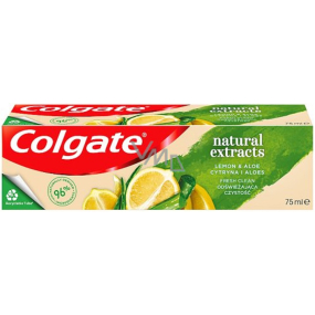 Zubná pasta Colgate Natural Extracts Lemon & Aloe 75 ml