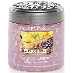 Yankee Candle Lemon Lavender - Levanduľa Spheres voňavé perly neutralizujú pachy a osvieži malé priestory 170 g