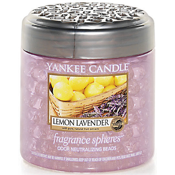 Yankee Candle Lemon Lavender - Levanduľa Spheres voňavé perly neutralizujú pachy a osvieži malé priestory 170 g