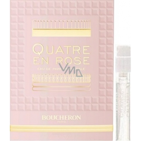 Boucheron Quatre En Rose toaletná voda pre ženy 2 ml s rozprašovačom, vialka