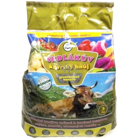 Biom Sedlákov kravský hnoj granulované prírodné hnojivo 3 kg