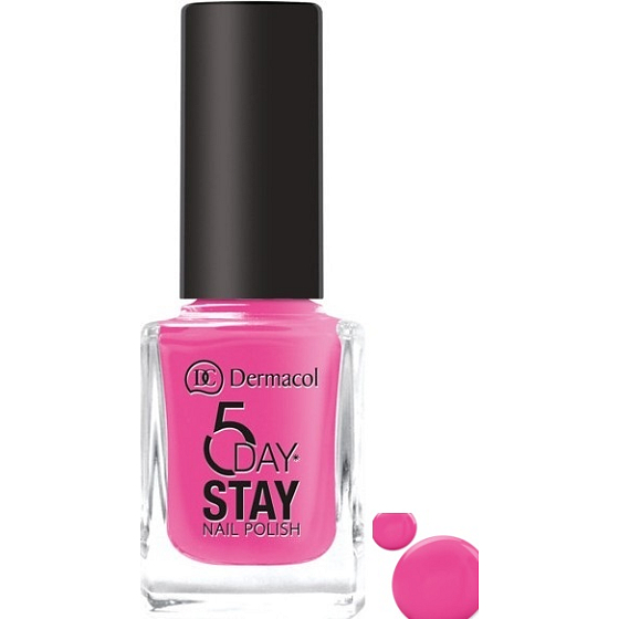 Dermacol 5 Day Stay Dlhotrvajúci lak na nechty 35 Pink Ride 11 ml