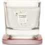 Yankee Candle Sheer Linen - Čisté bielizeň sójová vonná sviečka Elevation malá sklo 1 knôt 96 g