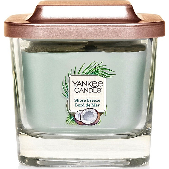 Yankee Candle Shore Breeze - Morský vánok sójová vonná sviečka Elevation malá sklo 1 knôt 96 g