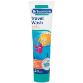 Dr. Beckmann Travel Wash koncentrovaný prací prostriedok cestovné balenie 20 dávok 100 ml