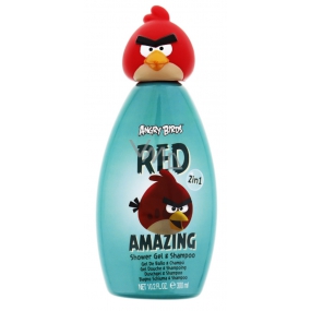 Angry Birds Red 3D 2v1 šampón a sprchový gél 300 ml zelený