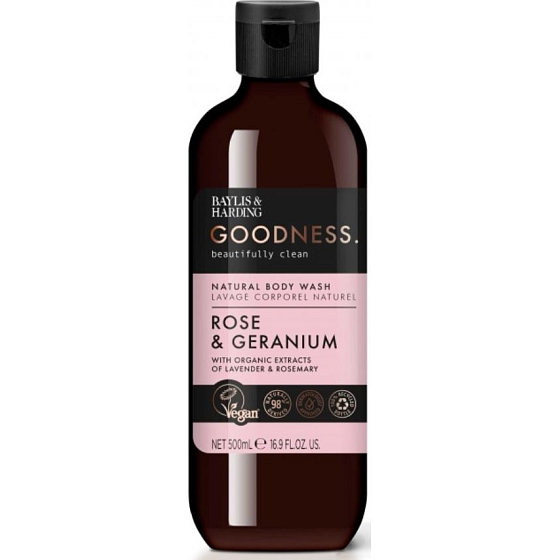 Baylis & Harding Ruže a Muškát sprchový gél 500 ml