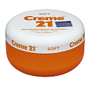 Creme 21 Soft + Vitamín E pleťový ošetrujúci krém 250 ml