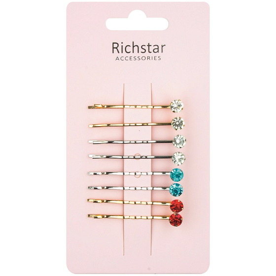 Richstar Accessories Sponka-pérko s kamienkom 5 cm 8 kusov