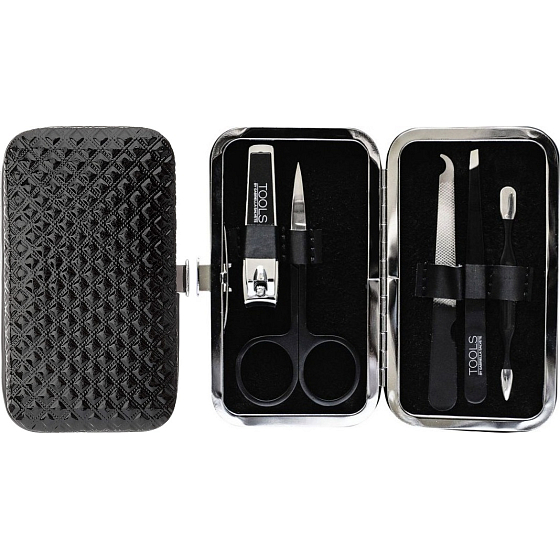 Gabriella Salvete Tools Manicure Kit Black manikúra 5-dielna sada čierna
